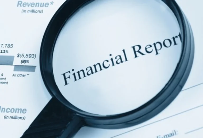 financial report