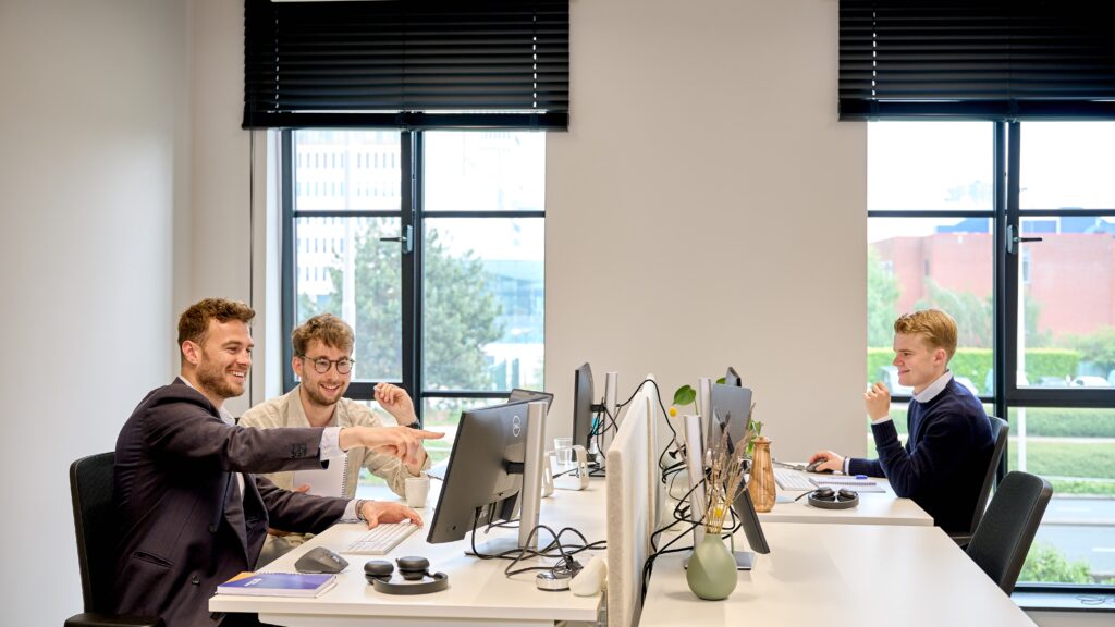 dutch sales team in action